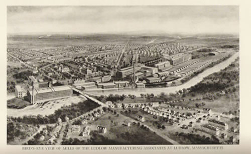 A "Bird's Eye View of the Ludlow" taken from an LMA pamphlet in the early 1900's
